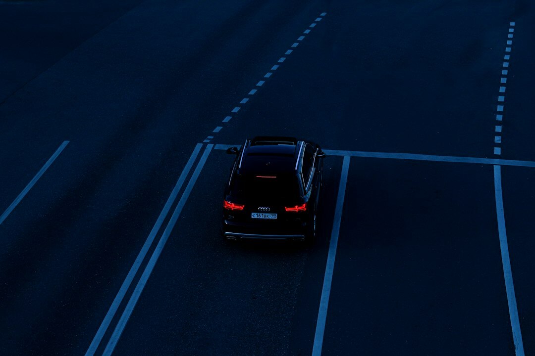 car with advanced safety sensors